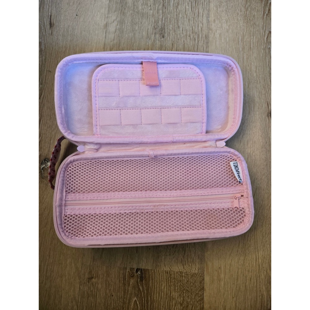 Kirby Nintendo Switch Case Pink TIKOdirect Hard Shell Travel Carrying Storage - Picture 2 of 3